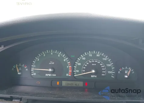 2003 Jaguar S-Type 4.2L V8 from USA, damaged, VIN SAJEA01UX3HM89275